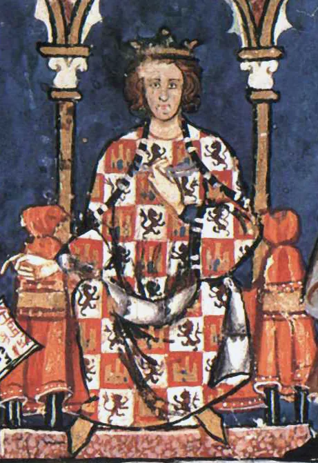 Retrato de Alfonso X el Sabio