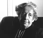 Retrato de Hannah Arendt
