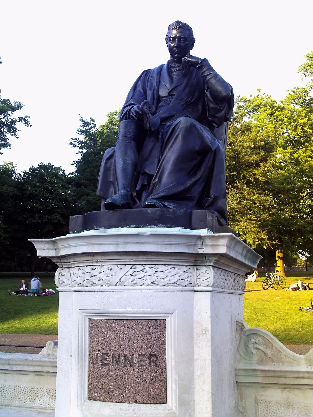 Retrato de Edward Jenner