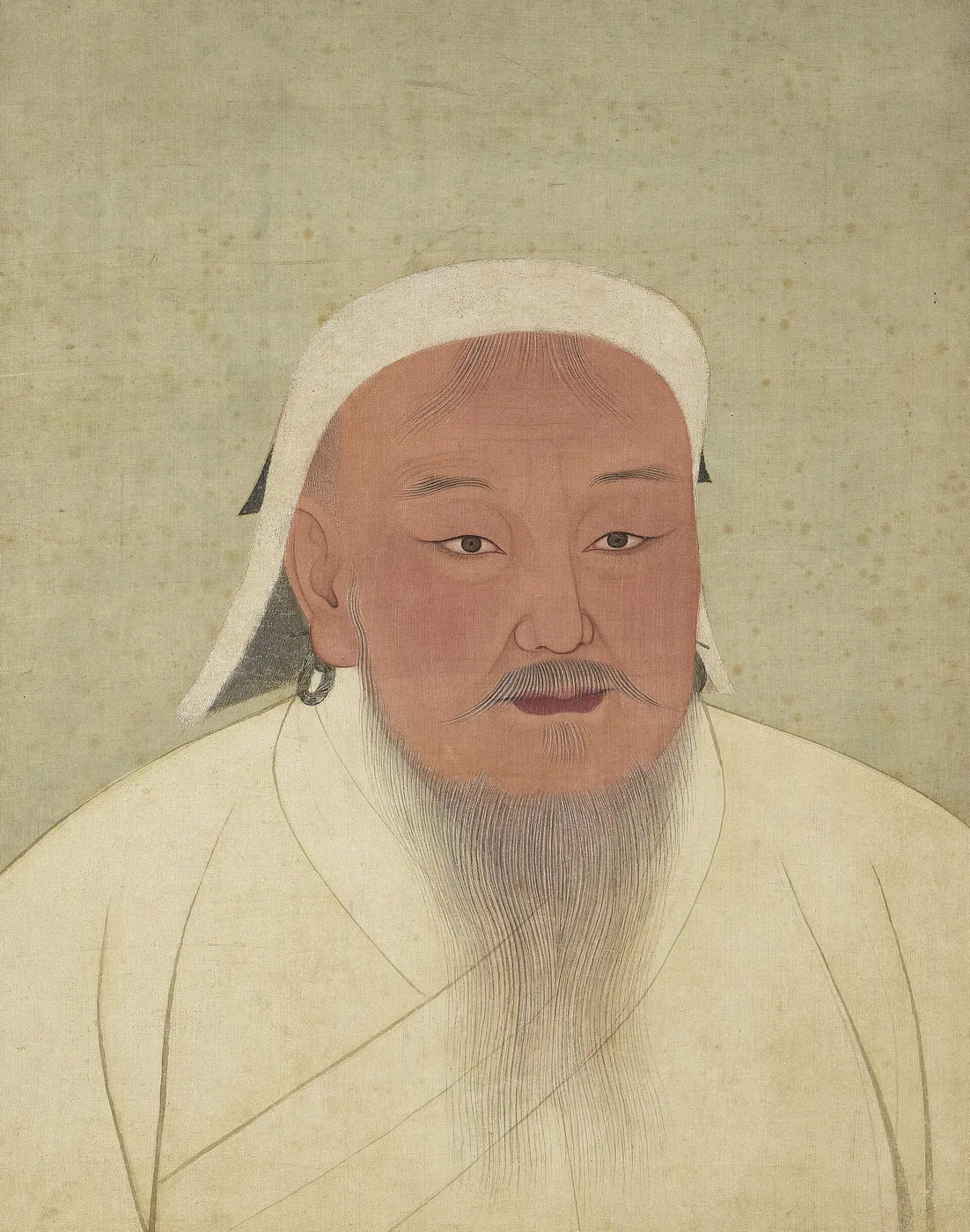 Retrato de Gengis Kan