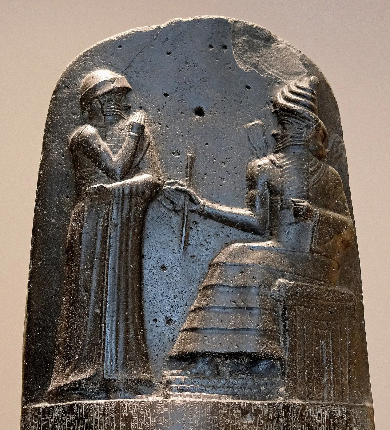 Retrato de Hammurabi
