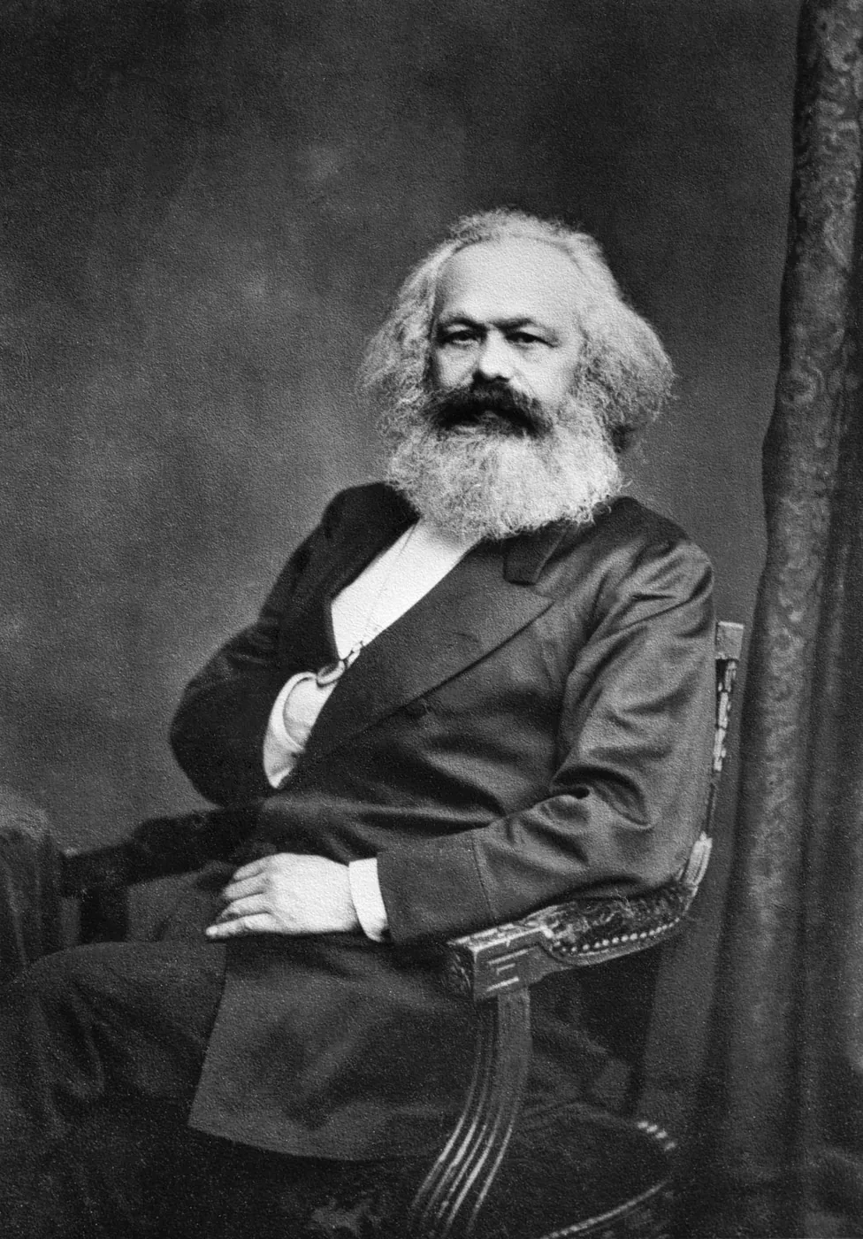 Retrato de Karl Marx