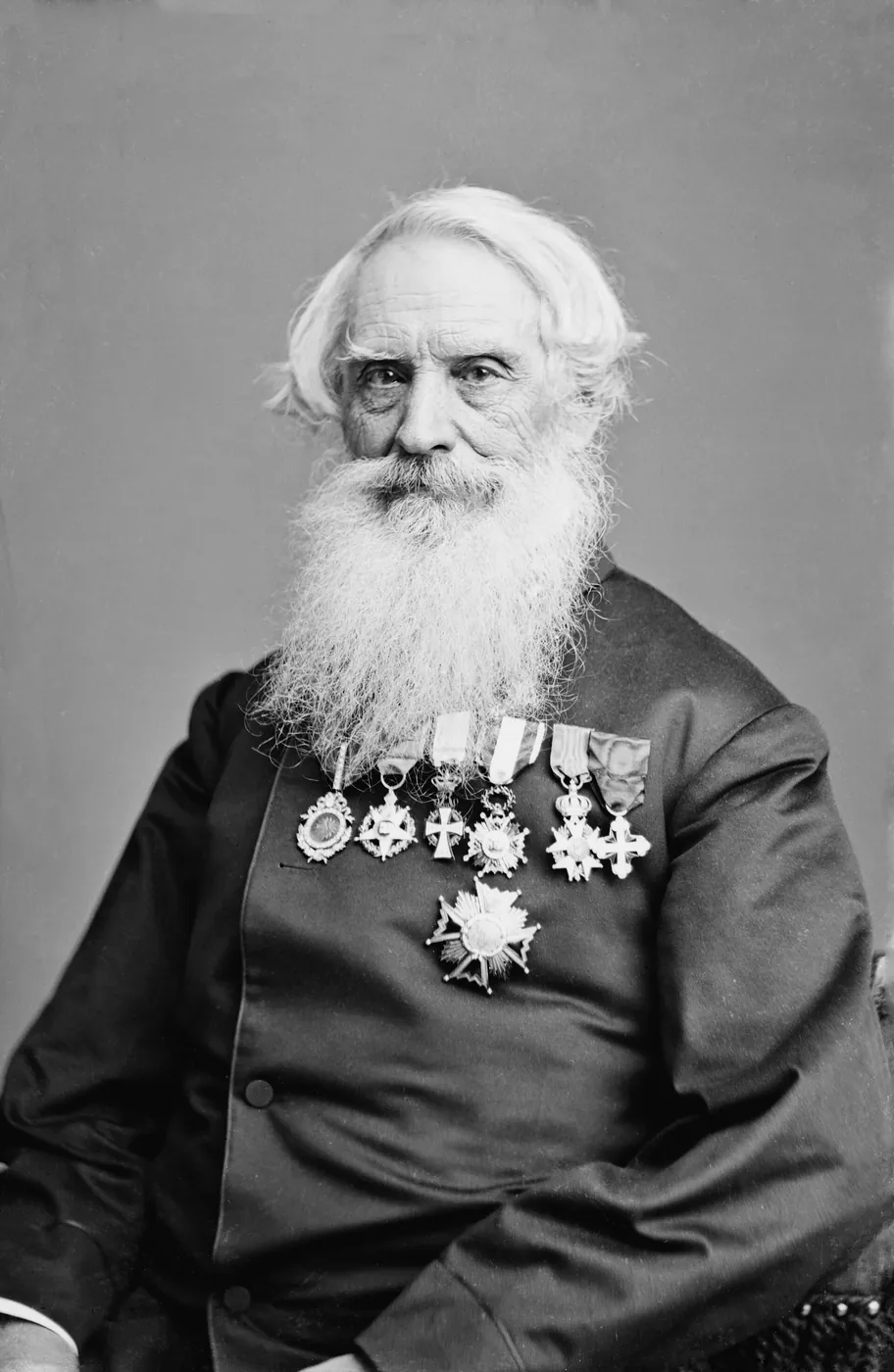 Retrato de Samuel Morse