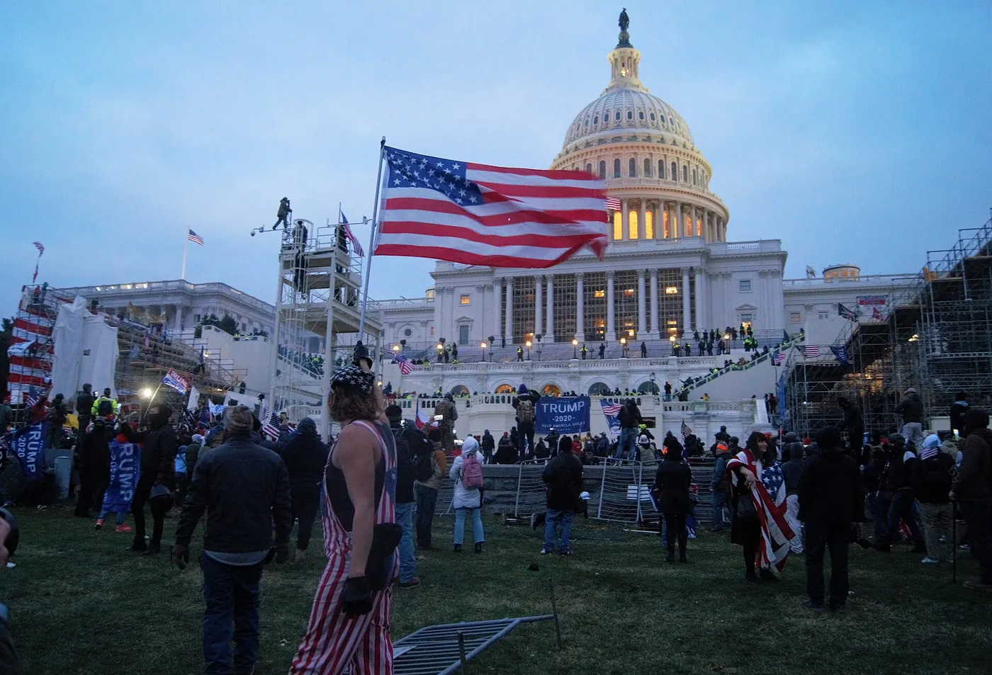 El asalto al Capitolio de Estados Unidos