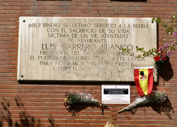 El asesinato de Carrero Blanco