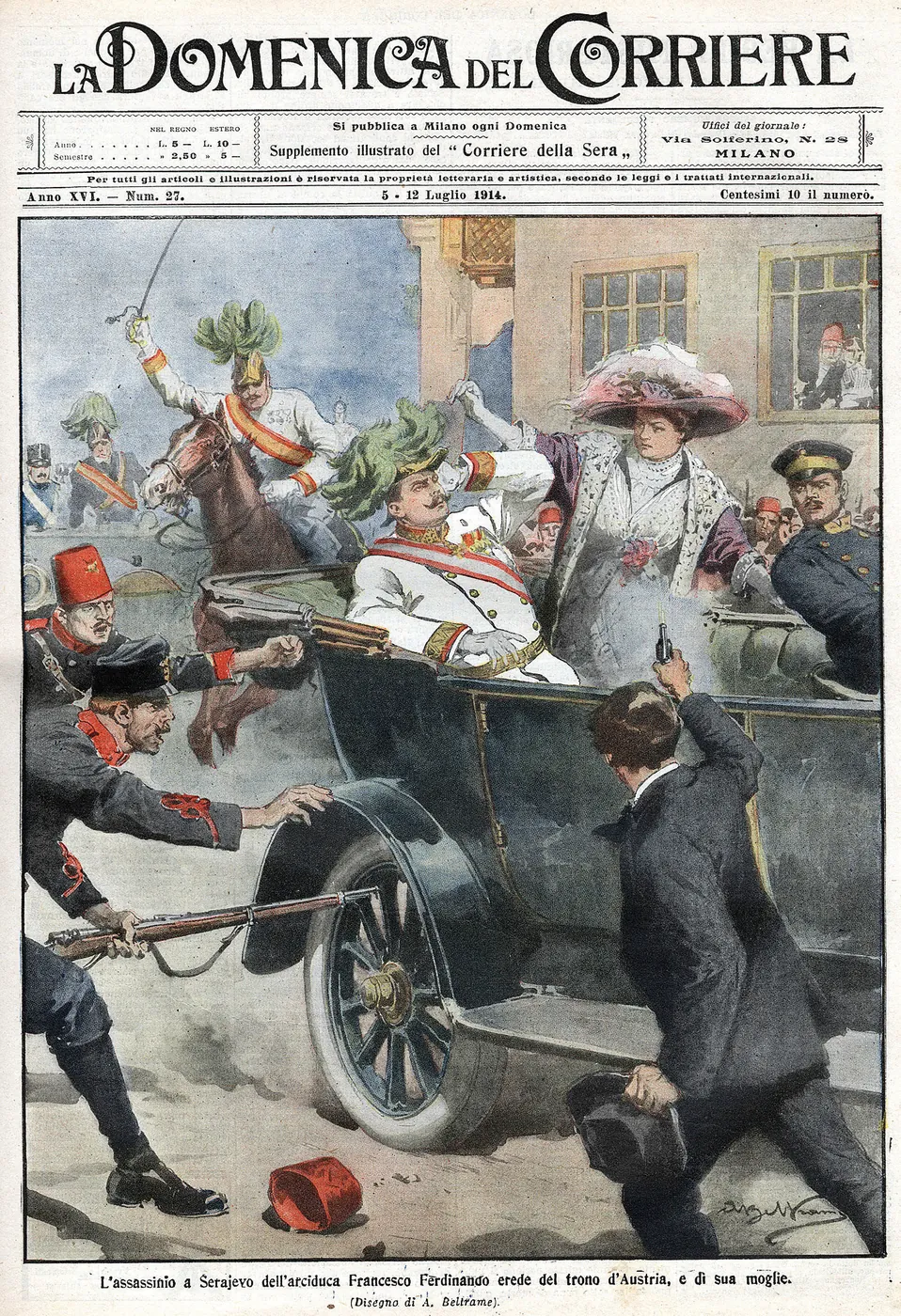 El atentado de Sarajevo