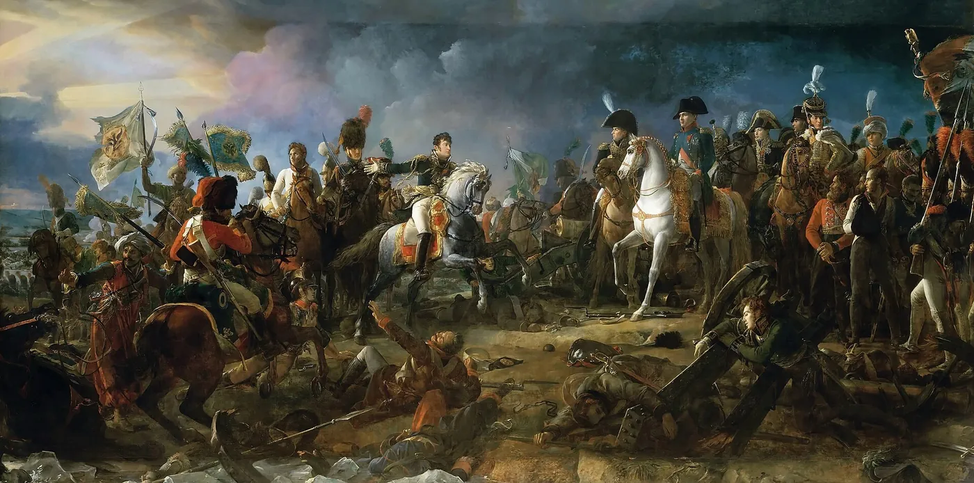 La batalla de Austerlitz