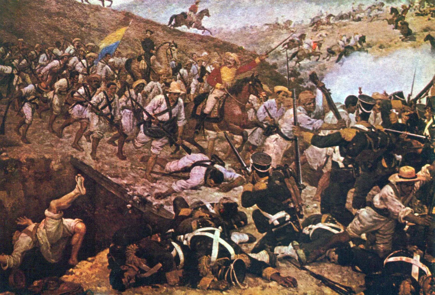 La batalla de Boyacá