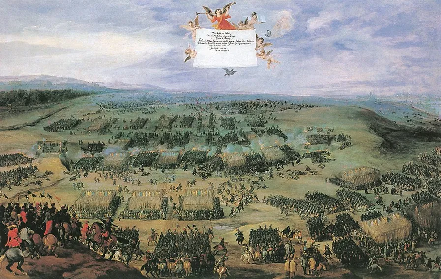 La batalla de la Montaña Blanca