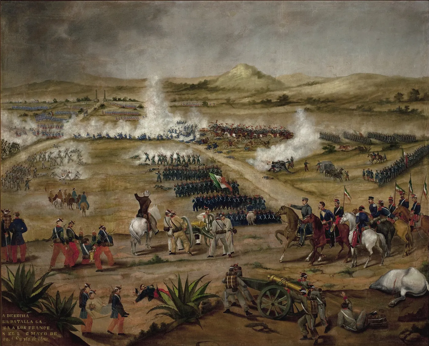La batalla de Puebla