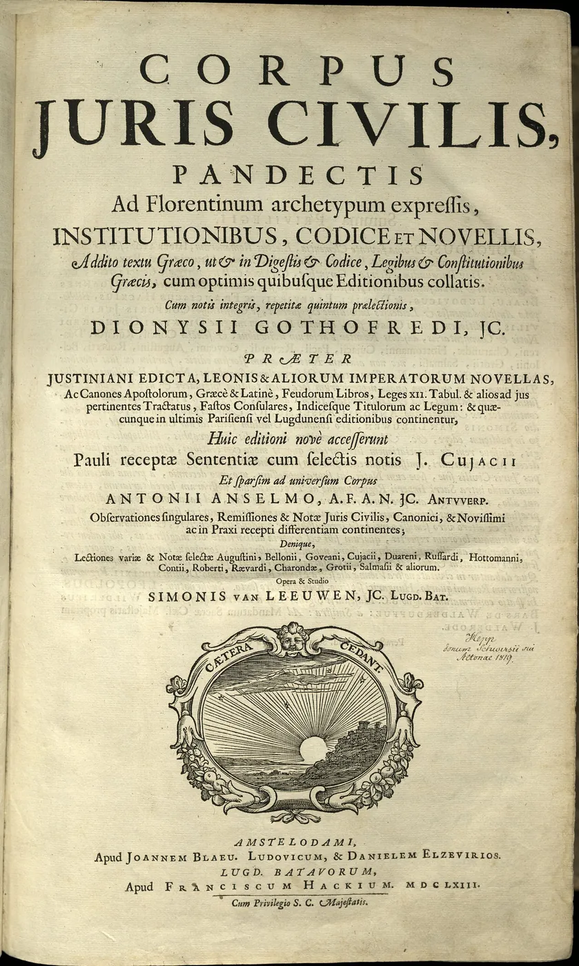 El Código de Justiniano