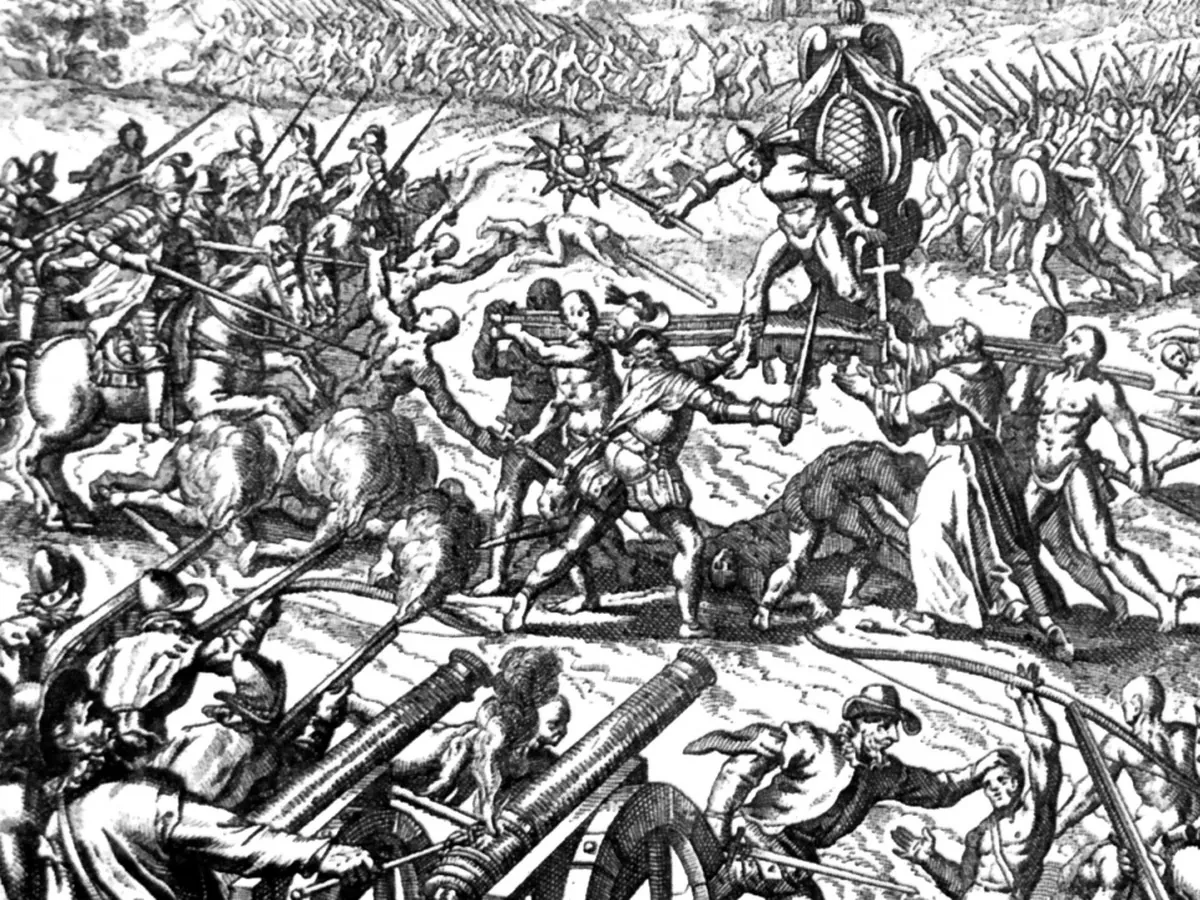 Cae el Imperio inca