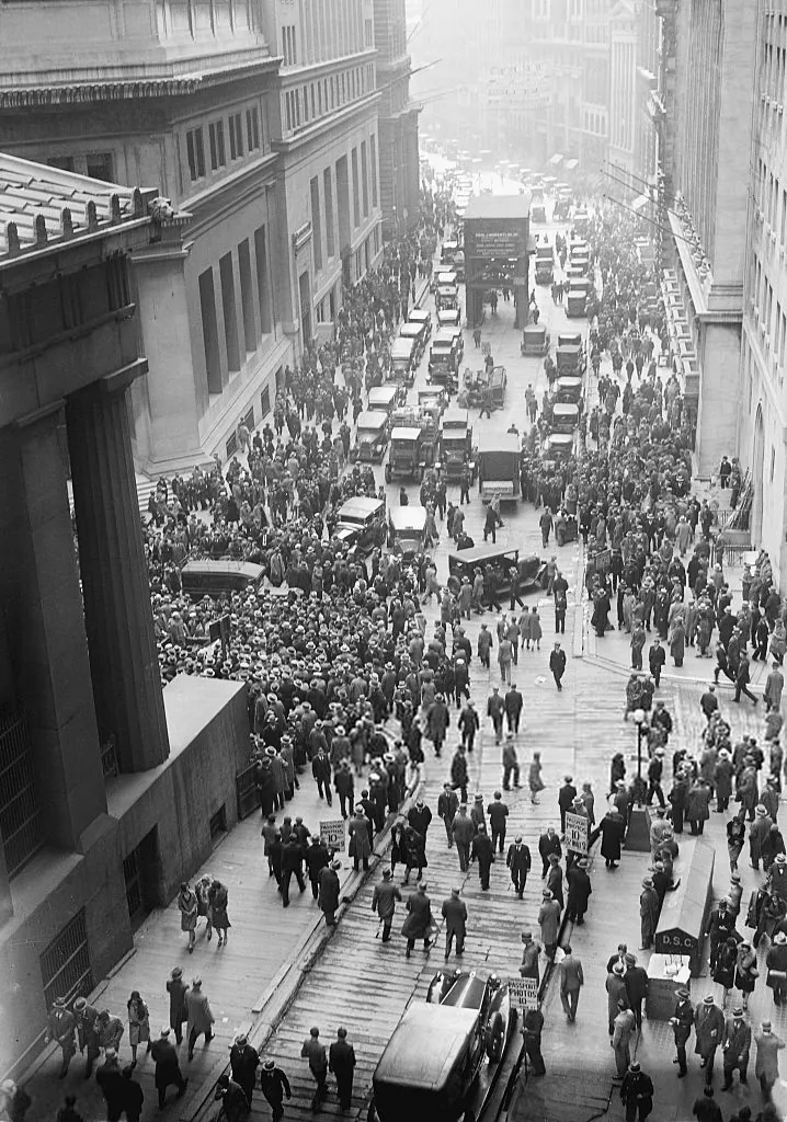 El crack de 1929 y la Gran Depresión