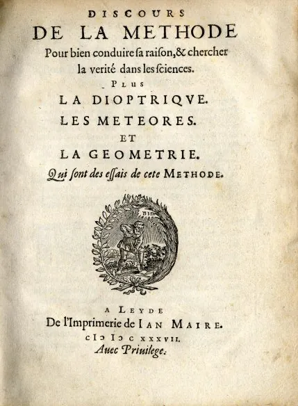 Descartes publica el «Discurso del método»