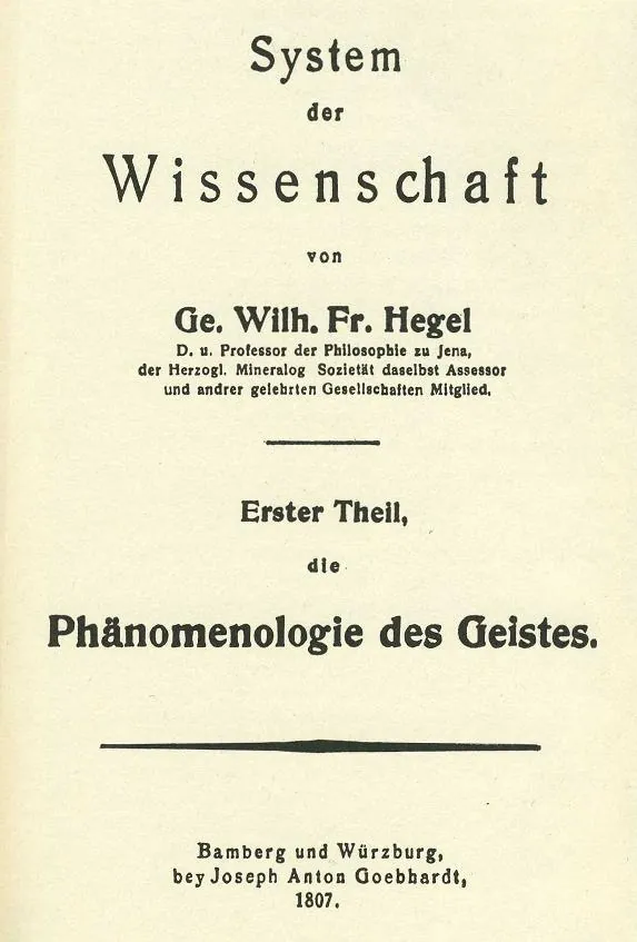 Hegel termina su libro mientras Napoleón entra en la ciudad