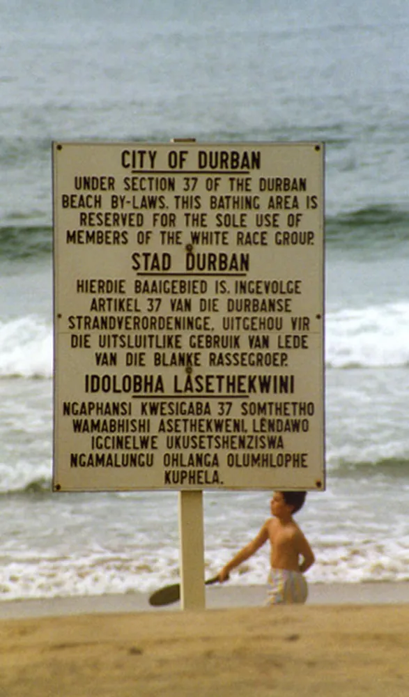 El fin del apartheid en Sudáfrica