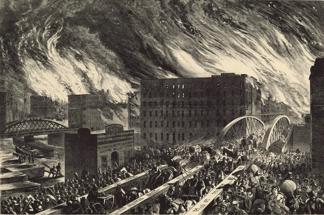 El gran incendio de Chicago