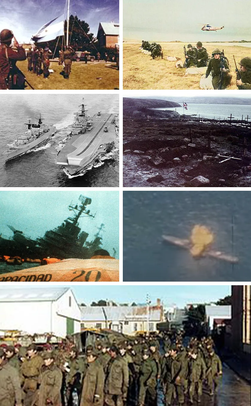 Empieza la guerra de las Malvinas