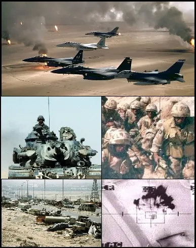 Irak invade Kuwait y empieza la guerra del Golfo
