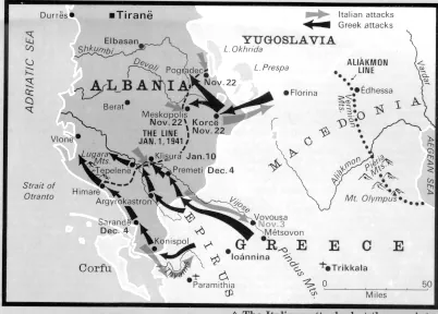 Grecia rechaza el ultimátum de Mussolini