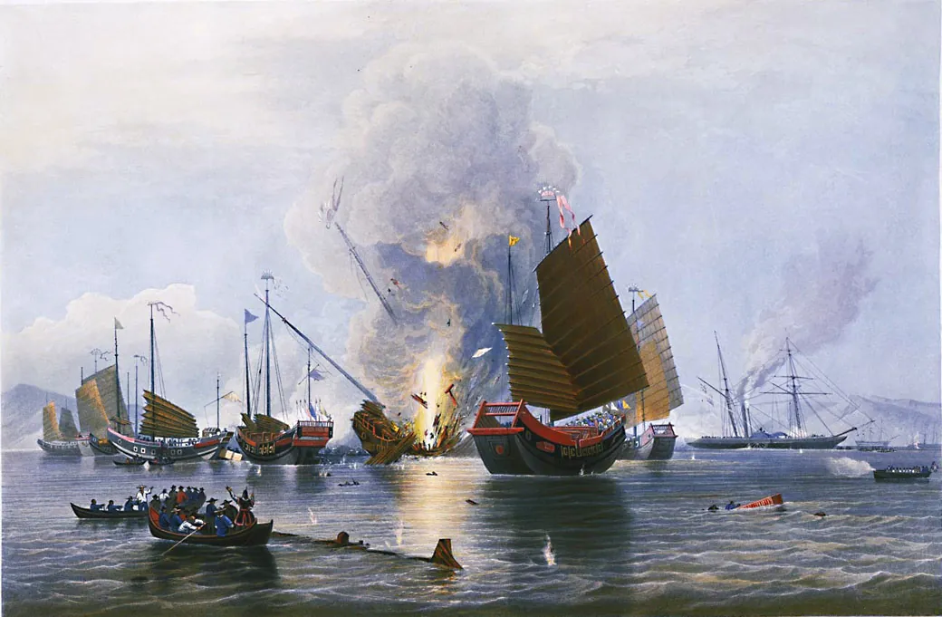 Las guerras del Opio abren China por la fuerza