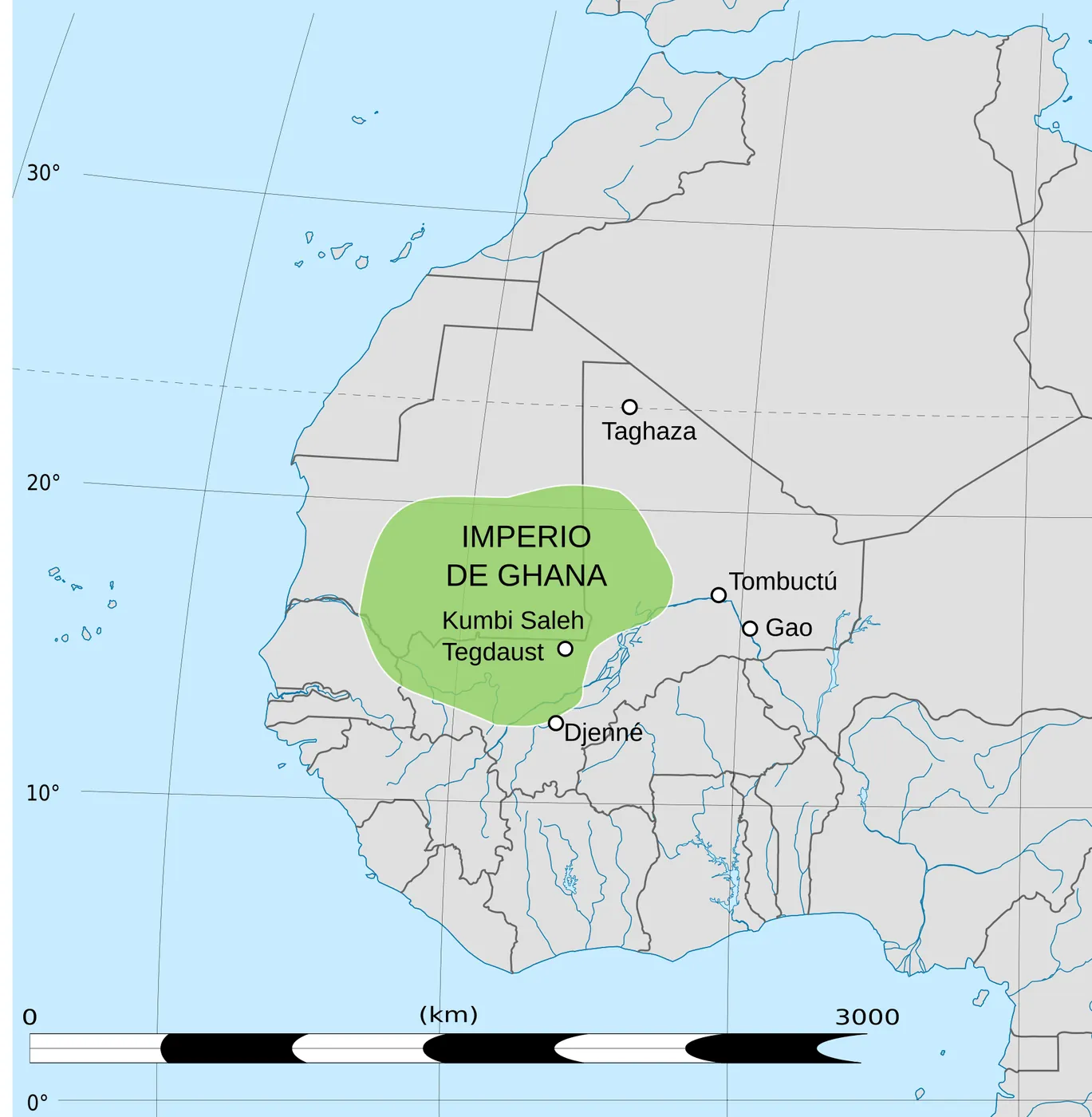 El imperio de Ghana y el oro del Sahel