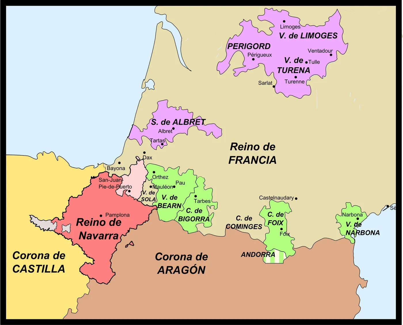 Navarra se incorpora a Castilla