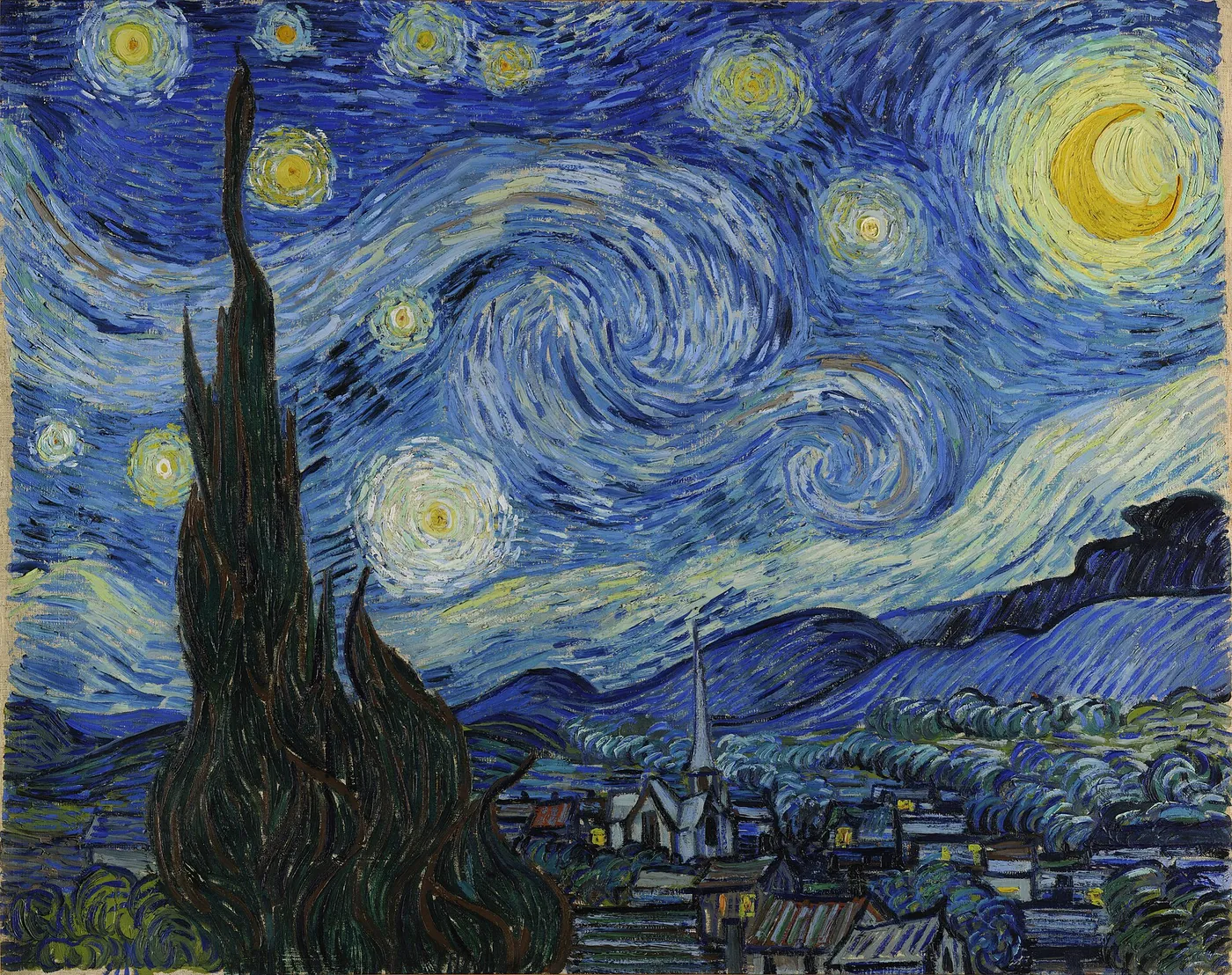 Van Gogh pinta lo que siente, no lo que ve