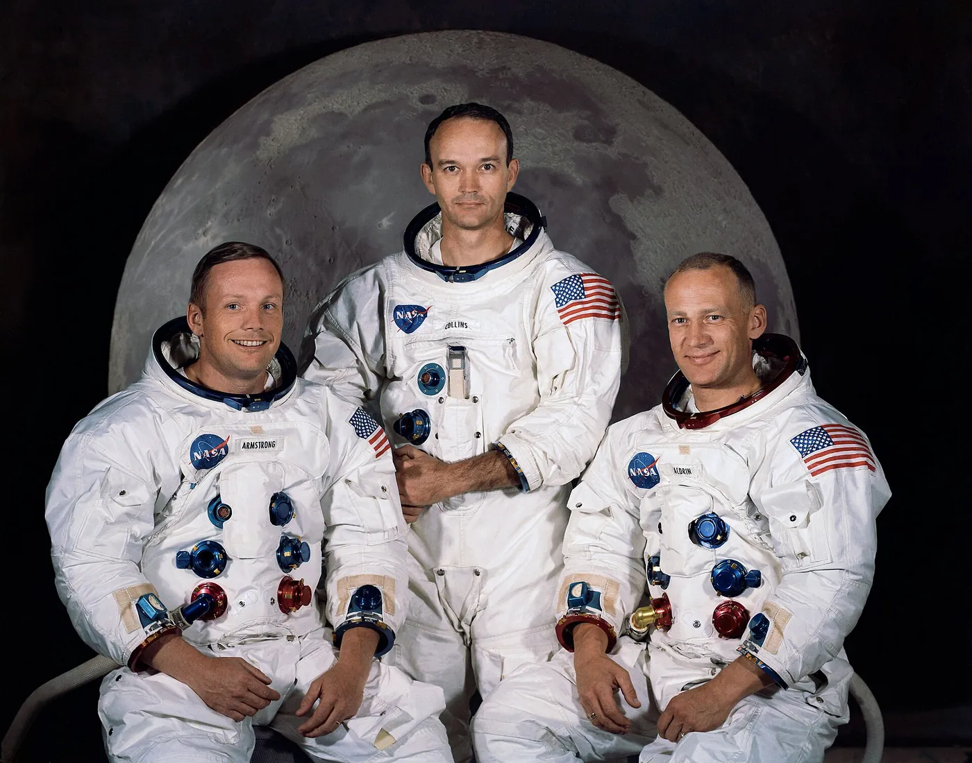 El ser humano pisa la Luna