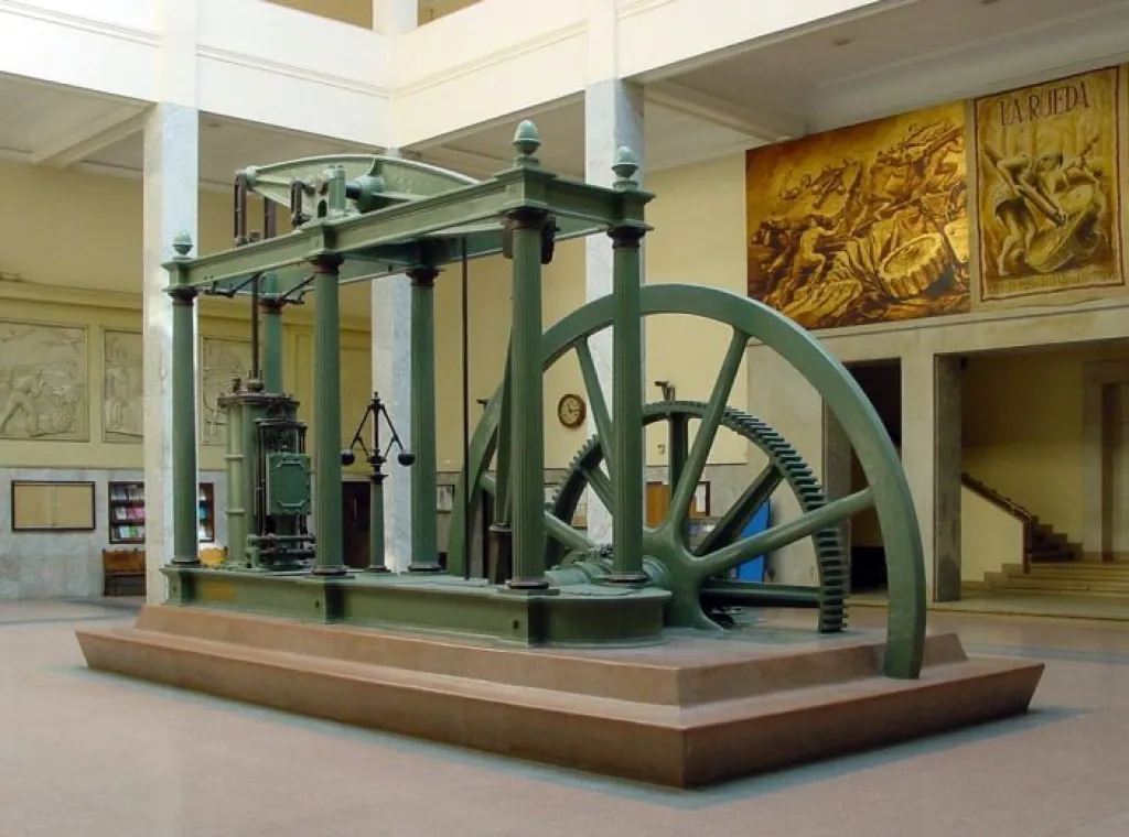 La máquina de vapor de Watt