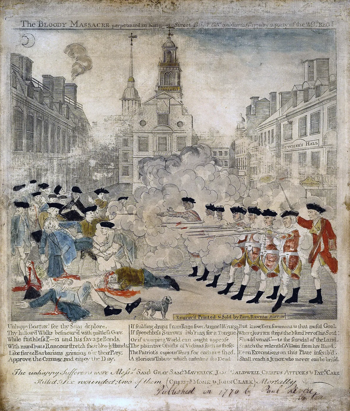 La masacre de Boston