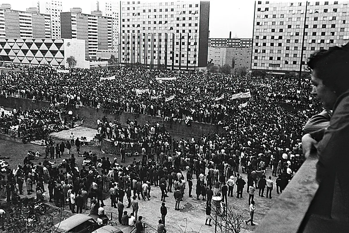 La masacre de Tlatelolco
