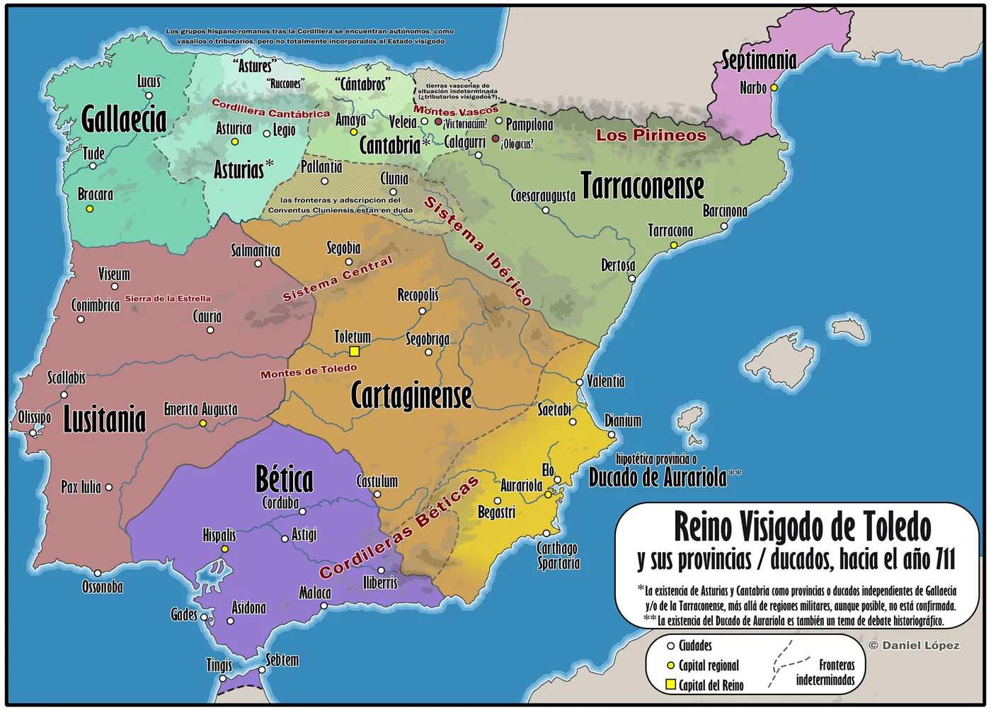 Los visigodos hacen de Toledo una capital