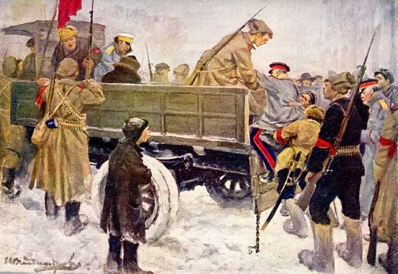 La Revolución de Febrero derriba al zar