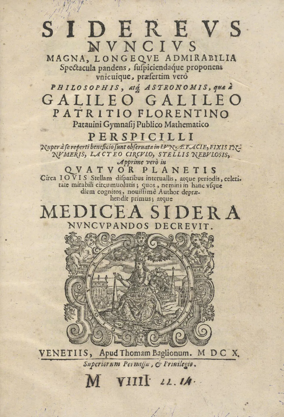 Galileo apunta el telescopio al cielo