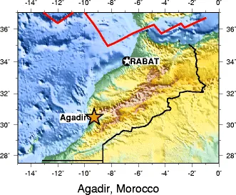 El terremoto de Agadir
