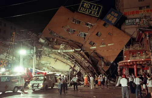 El terremoto de Chi-Chi en Taiwán